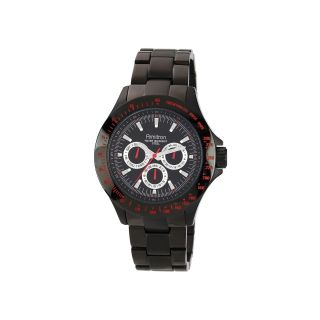 Armitron Mens Black Ion Plated Multifunction Watch