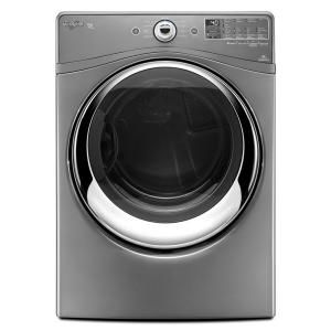 Whirlpool Duet 7.4 cu. ft. Electric Dryer with Steam in Chrome Shadow WED88HEAC