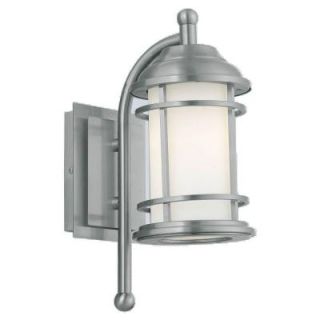 Eglo Portici Wall Mount 1 Light Outdoor Stainless Steel Lamp 20639A