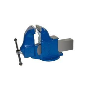 Yost 6 in. Heavy Duty Combination Pipe and Bench Vise   Stationary Base 134C