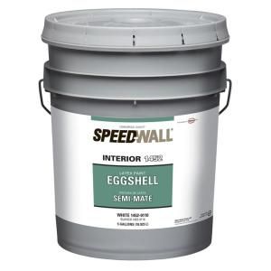 Speedwall 5 gal. Eggshell Latex Antique White Interior Paint 1452 1020V 05