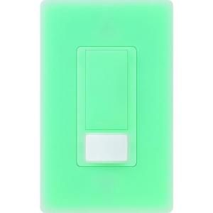 Lutron Maestro 6 Amp Multi Location Dual Voltage Switch with Occupancy/Vacancy Sensor   Sea Glass MS OPS6M2 DV SG