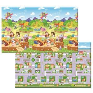 Dwinguler 4 ft. 6 in. x 7 ft. 6 in. Animal Orchestra Play Mat DW L15 009