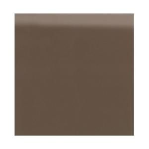 Daltile Semi Gloss Artisan Brown 4 1/4 in. x 4 1/4 in. Ceramic Bullnose Wall Tile 0144S44491P1