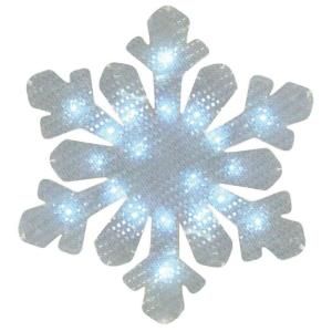 17 in. Battery Operated Snowflake Window Decor 48 163 00