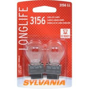 Sylvania 26.9 Watt Long Life 3156 Signal Bulb (2 Pack) 38103.0