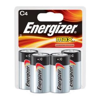 Energizer MAX Alkaline C Battery (4 Pack) E93SBP4T1