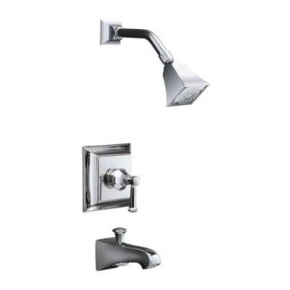 KOHLER Memoirs Single Handle Tub and Shower Faucet Trim Only in Polished Chrome K T461 4S CP