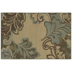 Mohawk Autumn Leaf Tan 2 ft. 6 in. x 3 ft. 10 in. Accent Rug 291709