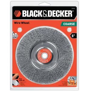 BLACK & DECKER 6 in. Wire Wheel 70 613