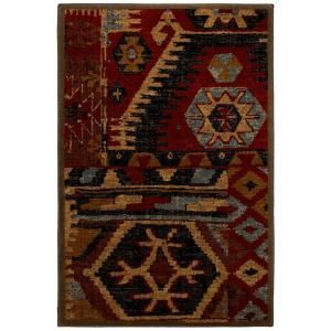 Mohawk Sabriel Coco Leaf 3 ft. 4 in. x 5 ft. Area Rug 312633
