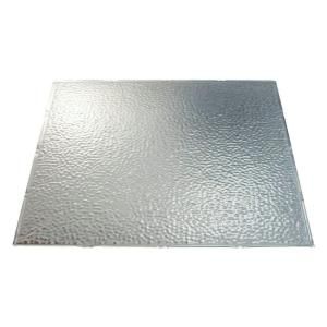 Fasade Border Fill 2 ft. x 2 ft. Brushed Aluminum Lay in Ceiling Tile L59 08