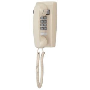 Cortelco Wall Telephone with Volume Control   Ivory ITT 2554 V IV