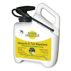 St. Gabriel ORGANICS 128 oz. Organic Mosquito and Tick Control Tank Sprayer 70076 8