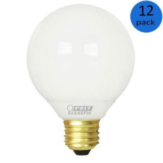 Feit Electric 25W Equivalent Soft White (3000K) G25 LED Light Bulb (12 Pack) BPG25/LED/RP/12