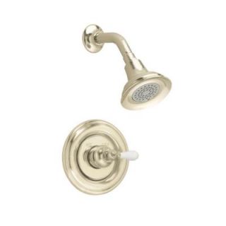 American Standard Hampton Single Porcelain Lever Handle Shower Only Trim Kit in Satin Nickel DISCONTINUED T212.710.295