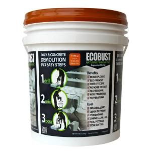 ECOBUST Concrete Cutting and Rock Breaking Non Combustive Demolition Agent. Type 2 44 lb. (50F   77F) EB244