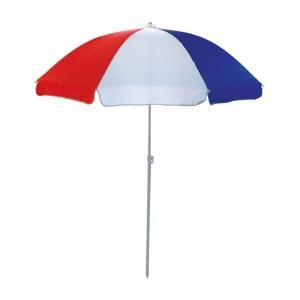 Lohasrus 32 in. Kids Patio Umbrella in Red/White/Blue MM40102