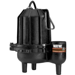 Wayne 3/4 HP Cast Iron Sewage Pump DISCONTINUED DSP75