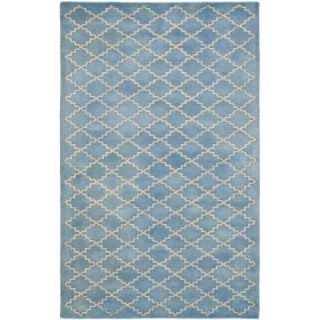 Safavieh Chatham Blue Grey 5 ft. x 8 ft. Area Rug CHT930A 5