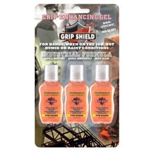 Grip Shield 3 Count 1.5 oz. Value Pack Industrial Formula Sweat Repellent for Hands Grip Shield Industrial