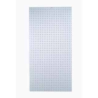 Triton Products DuraBoard 48 in. x 96 in. x 1/4 in. White Polypropylene Pegboard with 9/32 in. Hole Size and 1 in. O.C. Hole Spacing DB 96