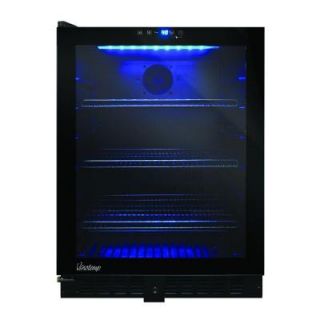 Vinotemp Butler Series 23.5 in. 120 Can Touch Screen Beverage Cooler VT BC54TS L