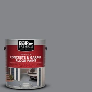 BEHR Premium 1 Gal. #PFC 64 Storm 1 Part Epoxy Concrete and Garage Floor Paint 93001
