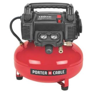 Porter Cable 6 Gal. 150 psi Oil Free Pancake Compressor C2002