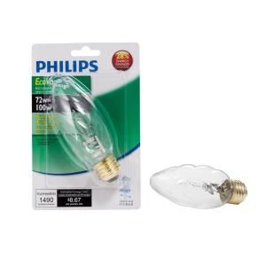 Philips EcoVantage 72W Halogen F15 Postlight Light Bulb 423855