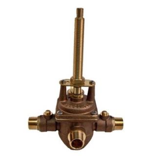 Newport Universal 1/2 in. NPT0 4 Port with Service Stops BP Valve with Diverter 1 595