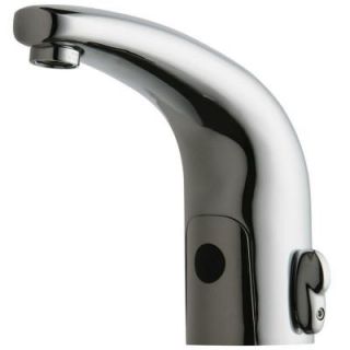 Chicago Faucets HyTronic AC Powered Touchless Lavatory Faucet in Chrome DISCONTINUED 116.121.AB.1
