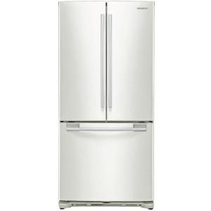 Samsung 17.8 cu. ft. French Door Refrigerator in White RF197ACWP