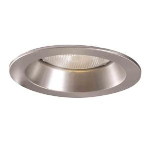 Halo 3 in. Satin Nickel Shower Trim with Regressed Lens 3007SN