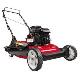 Yard Machines 21 in. Briggs and Stratton Push Gas Lawn Mower DISCONTINUED 11A A54R729