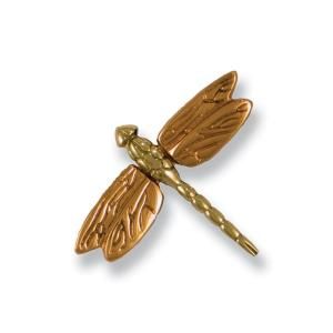 Michael Healy Solid Brass/Bronze Dragonfly Lighted Doorbell Ringer MHR16