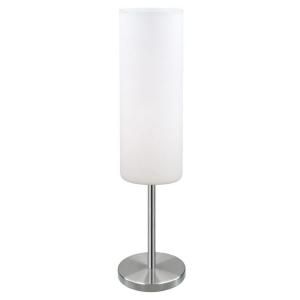 Eglo Troy 3   18 1/8 in. Matte Nickel Table Lamp 20132A