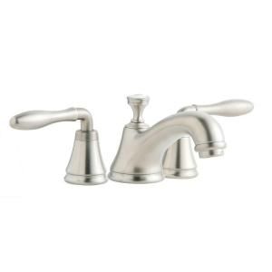 GROHE Seabury 4 in. Minispread 2 Handle Low Arc Bathroom Faucet in Starlight Chrome DISCONTINUED 20122EN0