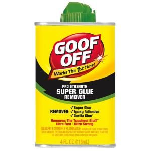 Goof Off 4 oz. Super Glue Remover FG677