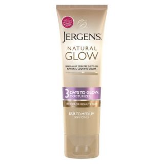 Jergens Natural Glow Moisturizer 3 Days to Glow Moisturizer   4 oz (Fair/Medium)