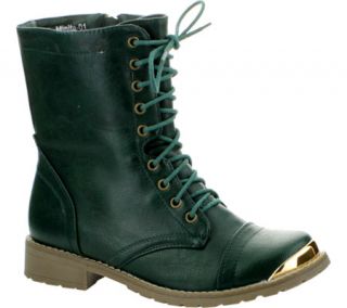 Womens Da Viccino Minita 01   Green Boots