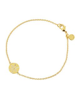 Astrology Shimmer Disc Bracelet, PIsces