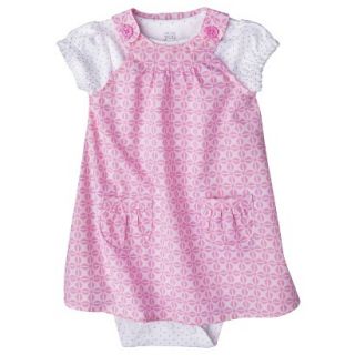 Just One YouMade by Carters Girls Jumper and Bodysuit Set   Pink/Blue 12 M