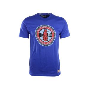 Chicago Cubs Mitchell and Ness MLB Team History Tailored T Shirt