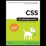CSS3  The Missing Manual