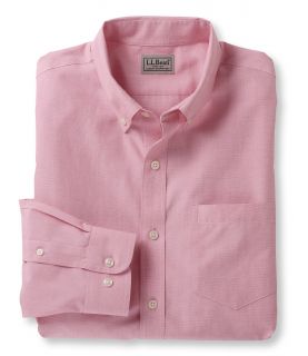 Wrinkle Resistant End On End Sport Shirt, Traditional Fit Tall