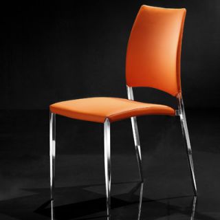 CREATIVE FURNITURE Vicky Side Chair Vicky Dining Chair Upholstery Orange