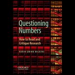 Questioning Numbers