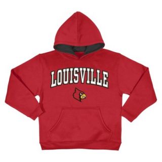 NCAA Kids Louisville Sweatshirt   Red (XS)