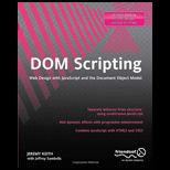 Dom Scripting  Web Design With JavaScript